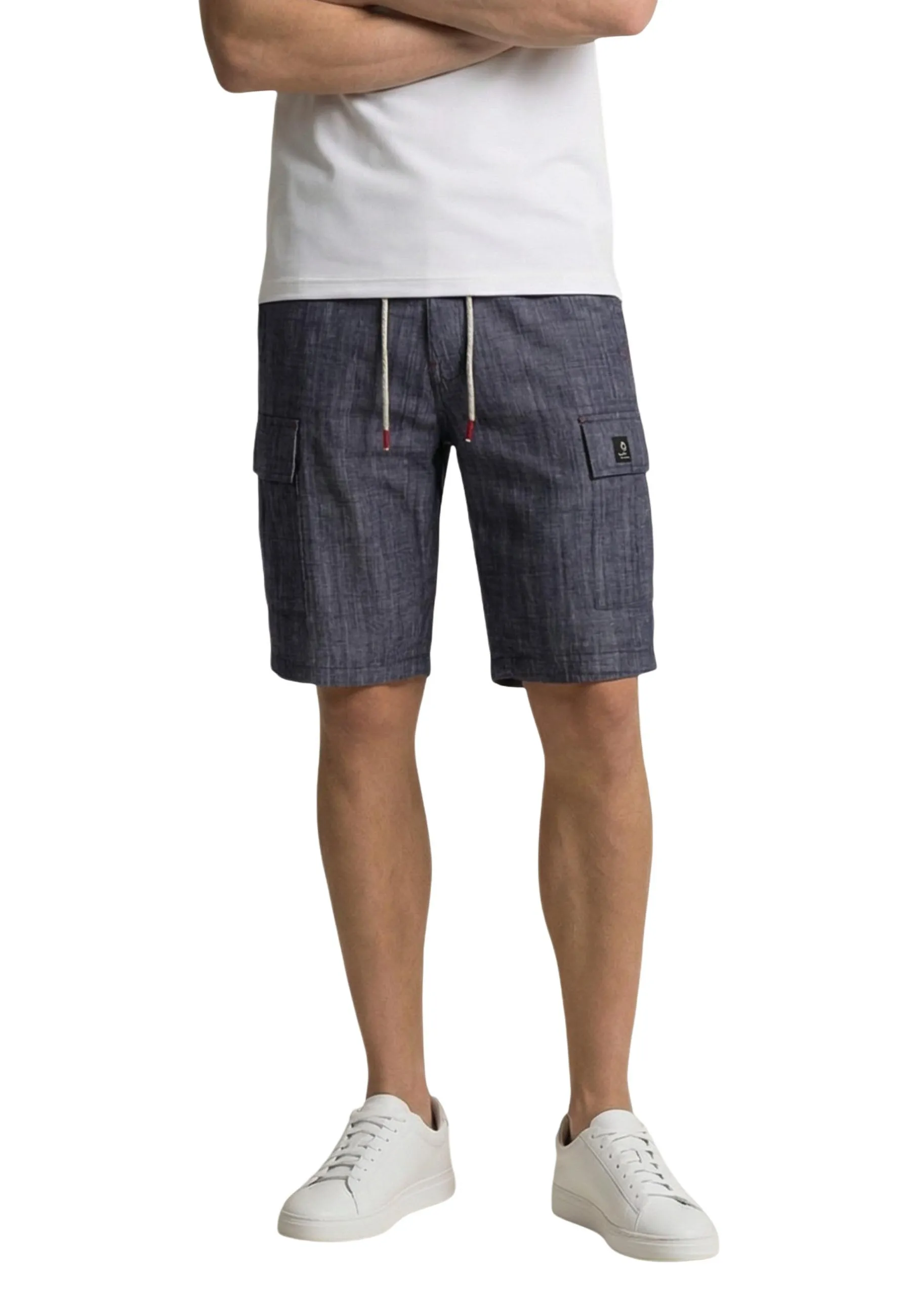 Yos Herren Bermudas Blau 517049