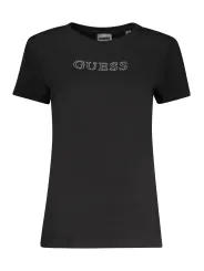 GUESS JEANS Damen T-Shirt Schwarz mieten - Flex-Fashion Verleih