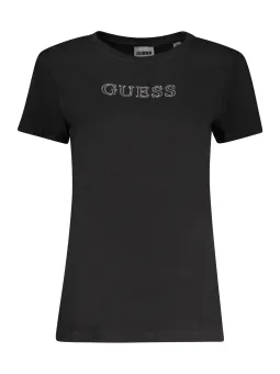 GUESS JEANS Damen T-Shirt Schwarz mieten - Flex-Fashion Verleih