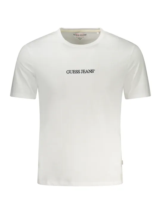 GUESS JEANS Herren T-Shirt Weiß leihen - Flex-Fashion Verleih
