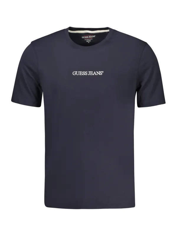 GUESS JEANS Herren T-Shirt Blau mieten - Flex-Fashion Verleih