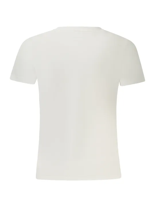 GUESS JEANS Damen KURZARM-T-SHIRT Weiß | online kaufen