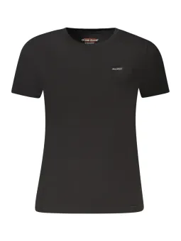 GUESS JEANS Damen KURZARM-T-SHIRT Schwarz | online kaufen