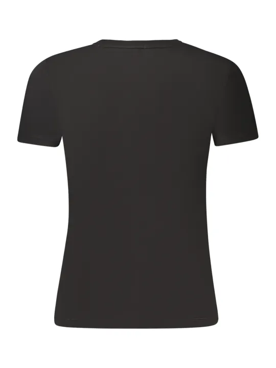 GUESS JEANS Damen KURZARM-T-SHIRT Schwarz | online kaufen
