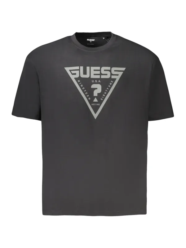 GUESS Herren T-Shirt Schwarz mieten | Flex-Fashion Verleih