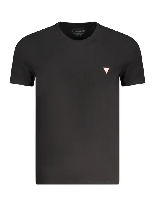 GUESS JEANS Herren T-Shirt Schwarz mieten - Flex-Fashion