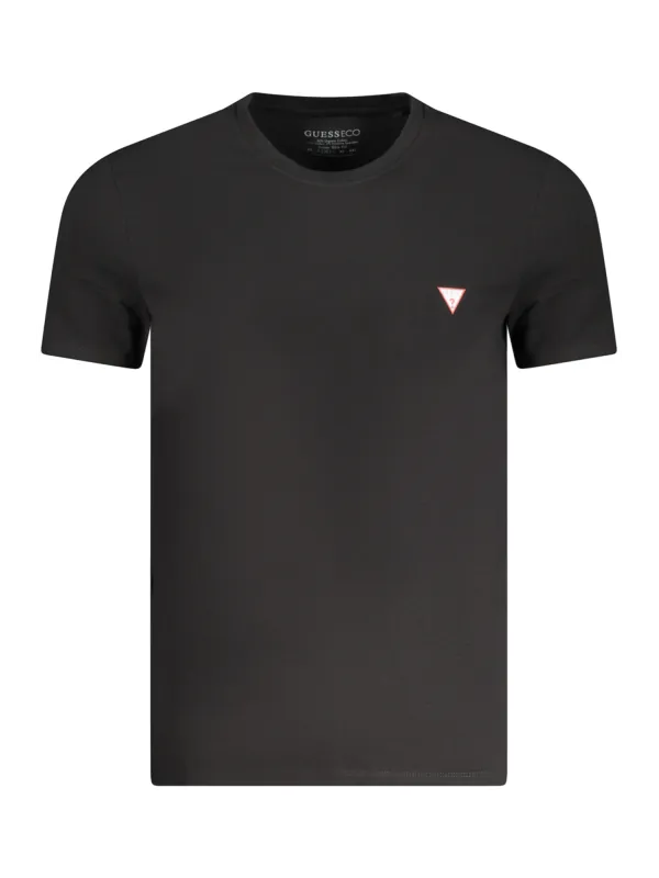 GUESS JEANS Herren T-Shirt Schwarz mieten - Flex-Fashion