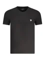 GUESS JEANS Herren T-Shirt Schwarz mieten - Flex-Fashion