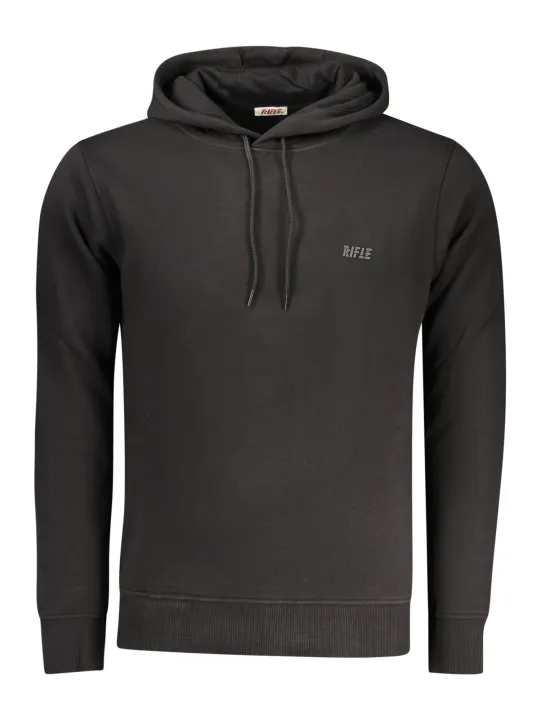 RIFLE Herren Kapuzenpullover Schwarz mieten | Flex-Fashion
