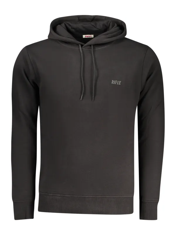 RIFLE Herren Kapuzenpullover Schwarz mieten | Flex-Fashion