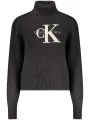 Calvin Klein Damen Rollkragenpullover XS Schwarz mieten