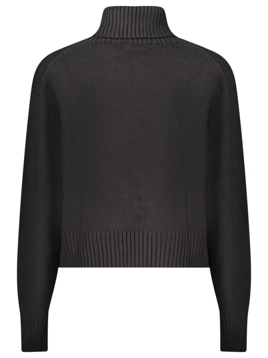 Calvin Klein Damen Rollkragenpullover XS Schwarz mieten