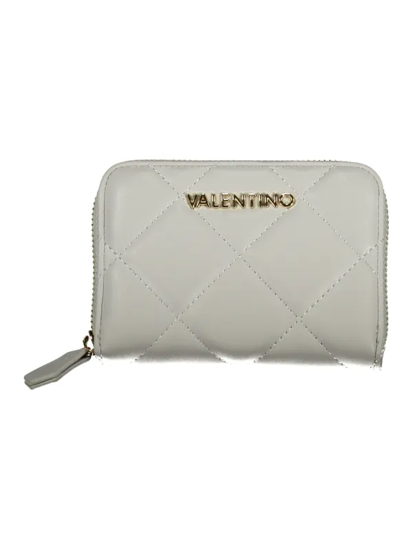 VALENTINO BAGS Damen Geldbörse Grau mieten - Flex-Fashion