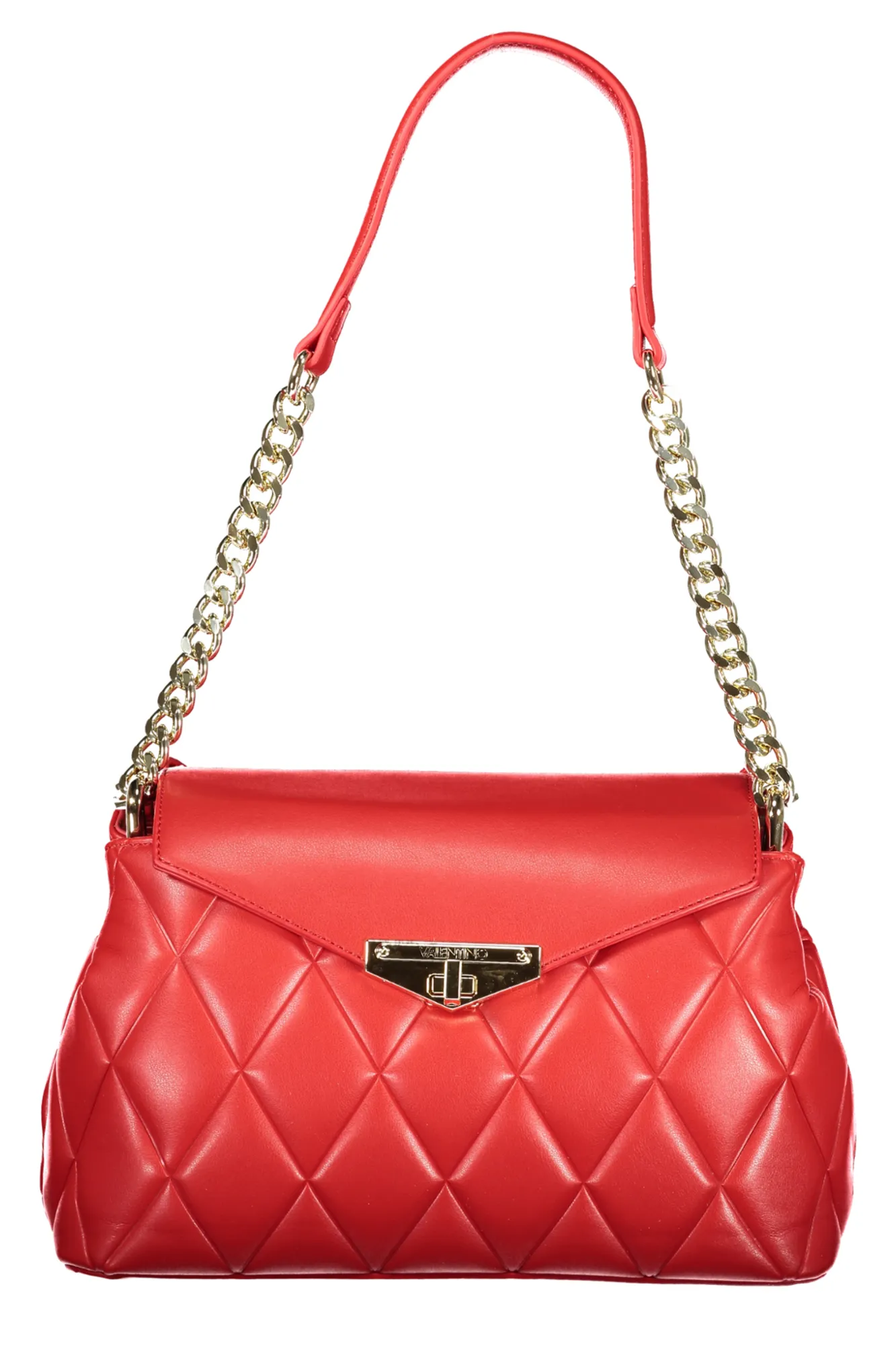 Damen 1-HANDLE-KETTEN-SCHULTERTASCHE Rot VBS9BA09FRISIA_ROROSSO