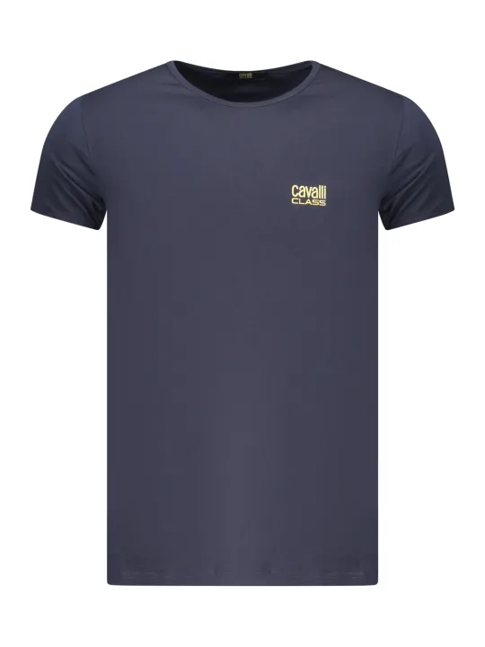 Cavalli Class Herren T-Shirt Blau leihen | Flex-Fashion Verleih