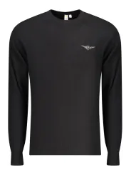 ACCADEMIA MILITARE Herrenpullover mieten – Schwarz, 100% Baumwolle