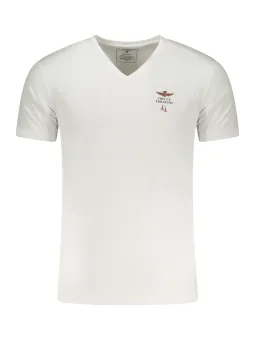 AERONAUTICA MILITARE Herren Outdoor-T-Shirt Weiß