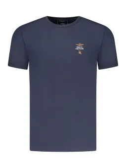 AERONAUTICA MILITARE Herren Outdoor-T-Shirt Blau