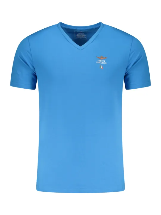 AERONAUTICA MILITARE Herren T-Shirt mieten - Hellblau 2XL/M