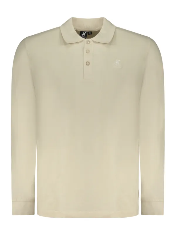 U.S. GRAND Herren Poloshirt Beige leihen | Flex-Fashion