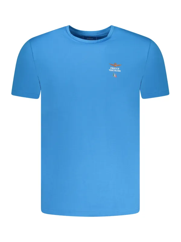 AERONAUTICA MILITARE Herren Outdoor-T-Shirt Hellblau