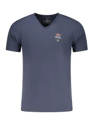 AERONAUTICA MILITARE Herren T-Shirt Blau mieten | Flex-Fashion