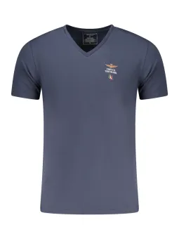 AERONAUTICA MILITARE Herren Outdoor-T-Shirt Blau