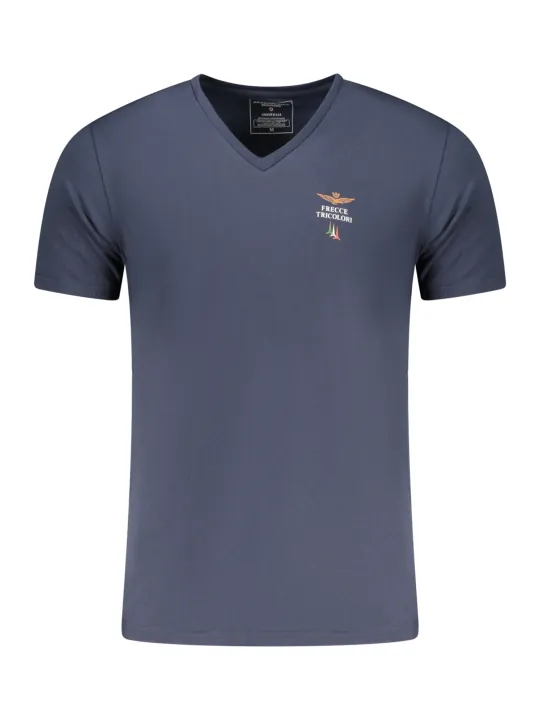 AERONAUTICA MILITARE Herren T-Shirt Blau mieten | Flex-Fashion