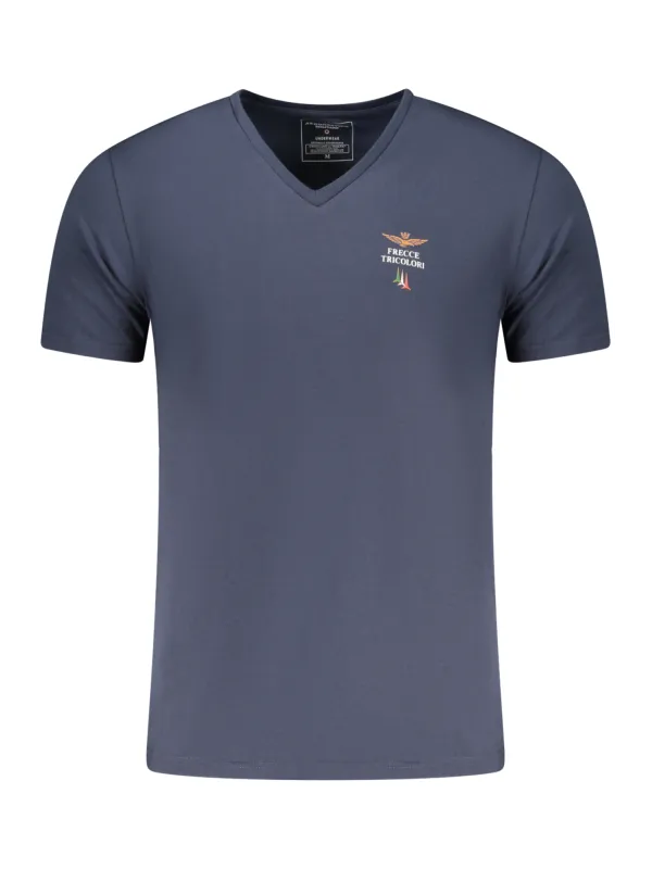 AERONAUTICA MILITARE Herren T-Shirt Blau mieten | Flex-Fashion