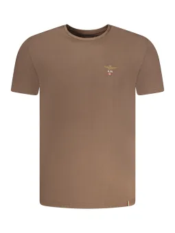 AERONAUTICA MILITARE Herren Outdoor-T-Shirt Braun