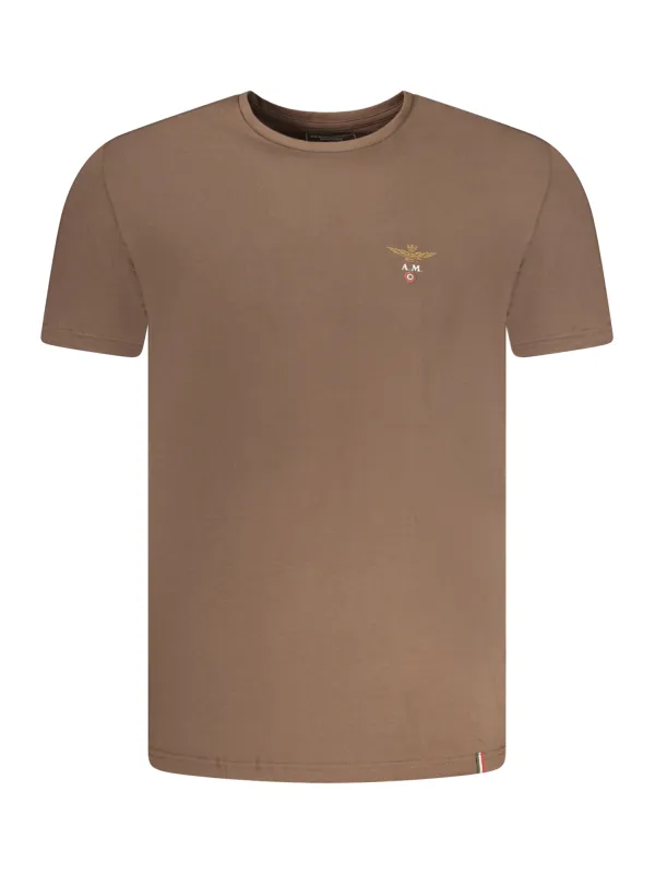 AERONAUTICA MILITARE Herren T-Shirt mieten - Braun | Flex-Fashion