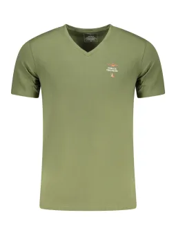 AERONAUTICA MILITARE Herren Outdoor-T-Shirt Grün