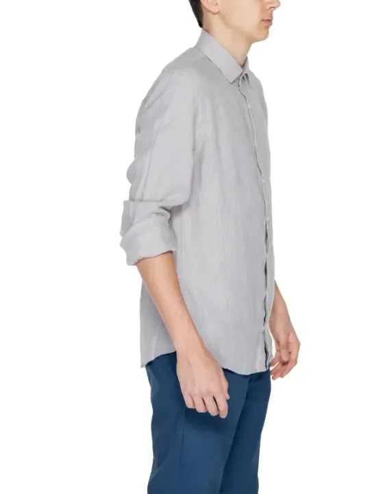 Leichtgraues Hemd von Calvin Klein