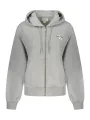 Calvin Klein Damen Kapuzen-Sweatshirt Grau mieten | Flex-Fashion