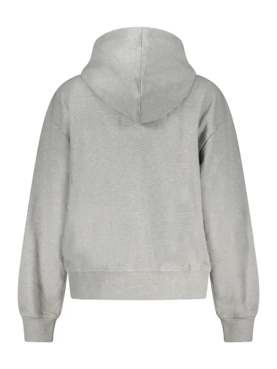 Calvin Klein Damen Kapuzen-Sweatshirt Grau mieten | Flex-Fashion