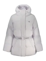 Calvin Klein Damen Kapuzenjacke Violett mieten | Flex-Fashion