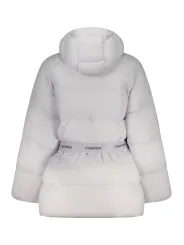 Calvin Klein Damen Kapuzenjacke Violett mieten | Flex-Fashion
