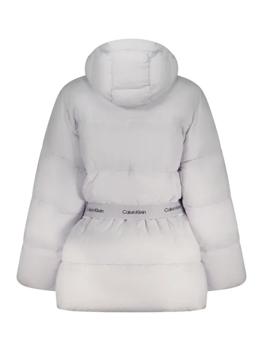 Calvin Klein Damen Kapuzenjacke Violett mieten | Flex-Fashion