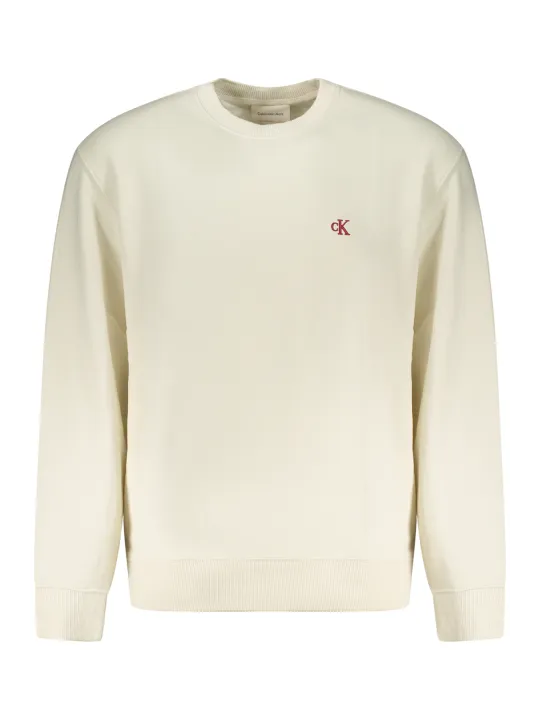 Calvin Klein Herren Sweatshirt XL Weiß leihen bei Flex-Fashion