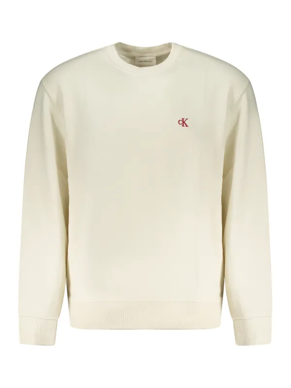 Calvin Klein Herren Sweatshirt XL Weiß leihen bei Flex-Fashion
