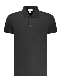 Calvin Klein Herren Poloshirt Schwarz mieten | Flex-Fashion