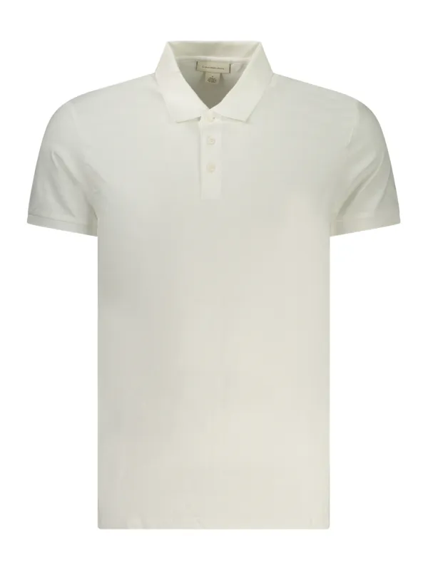 Calvin Klein Herren Poloshirt Weiß mieten - Flex-Fashion