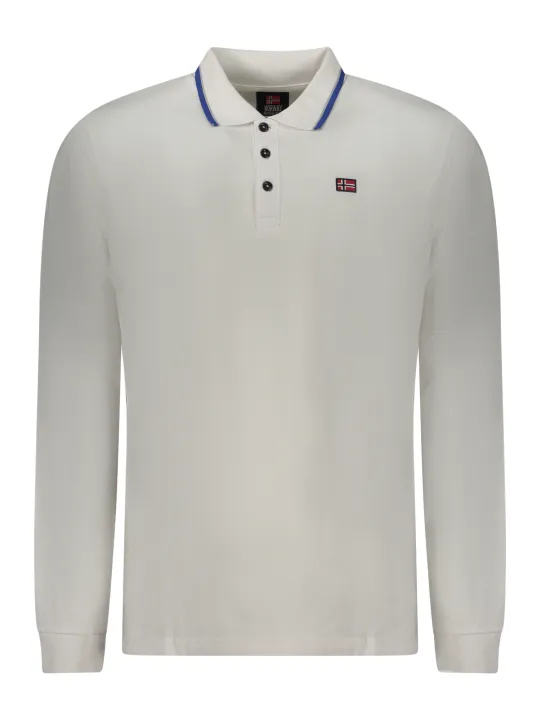 Mieten Sie Herren Poloshirt Weiß - NORWAY 1963 Verleih