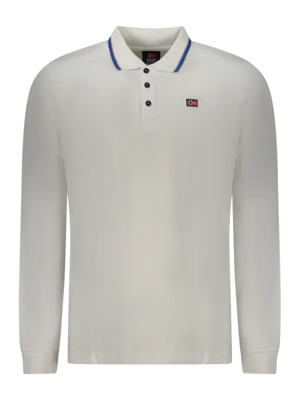 Mieten Sie Herren Poloshirt Weiß - NORWAY 1963 Verleih
