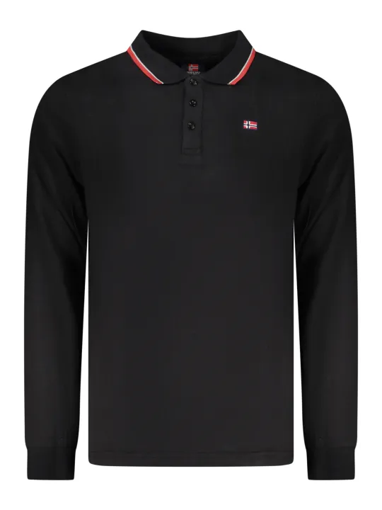 NORWAY 1963 Herren Poloshirt Schwarz mieten - Flex-Fashion