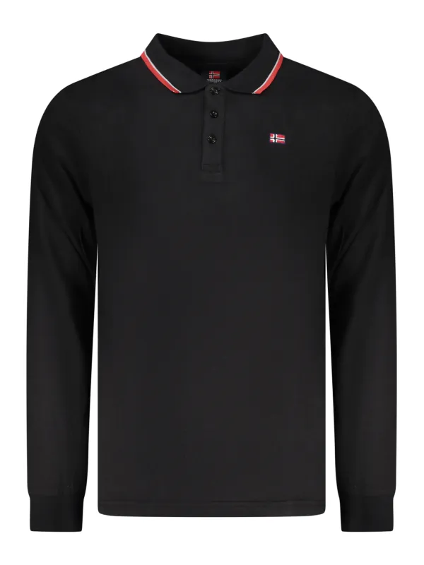 NORWAY 1963 Herren Poloshirt Schwarz mieten - Flex-Fashion