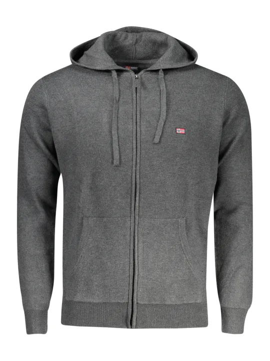 NORWAY 1963 Herren Strickjacke Grau mieten – Flex-Fashion