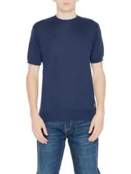 Beiger Baumwollpullover mit Textur