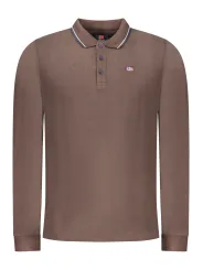 NORWAY 1963 Herren Poloshirt Braun mieten bei Flex-Fashion