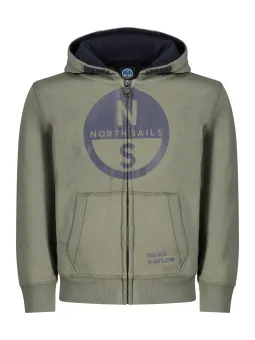 North Sails Jungen Sweatshirt Grün mieten | Flex-Fashion